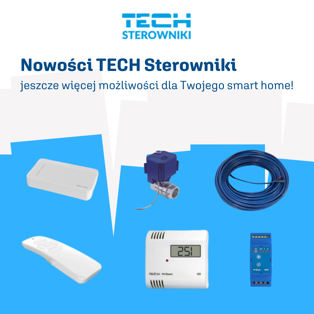 Nowości produktowe Tech Sterowniki - banner mobilny